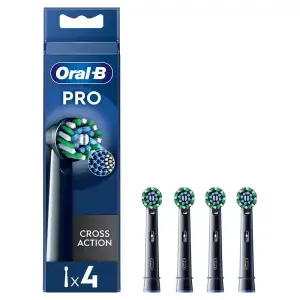 Насадка для зубної електрощітки Braun Oral-B Pro Cross Action Black EB50BRX (4 шт) UA