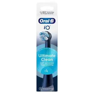 Насадка для зубної електрощітки Braun Oral-B iO RB CBF-4 Ultimate Clean Black (4 шт) UA