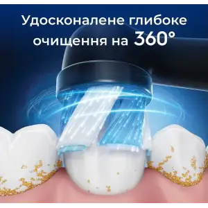 Насадка для зубної електрощітки Braun Oral-B iO RB CBF-4 Ultimate Clean Black (4 шт) UA