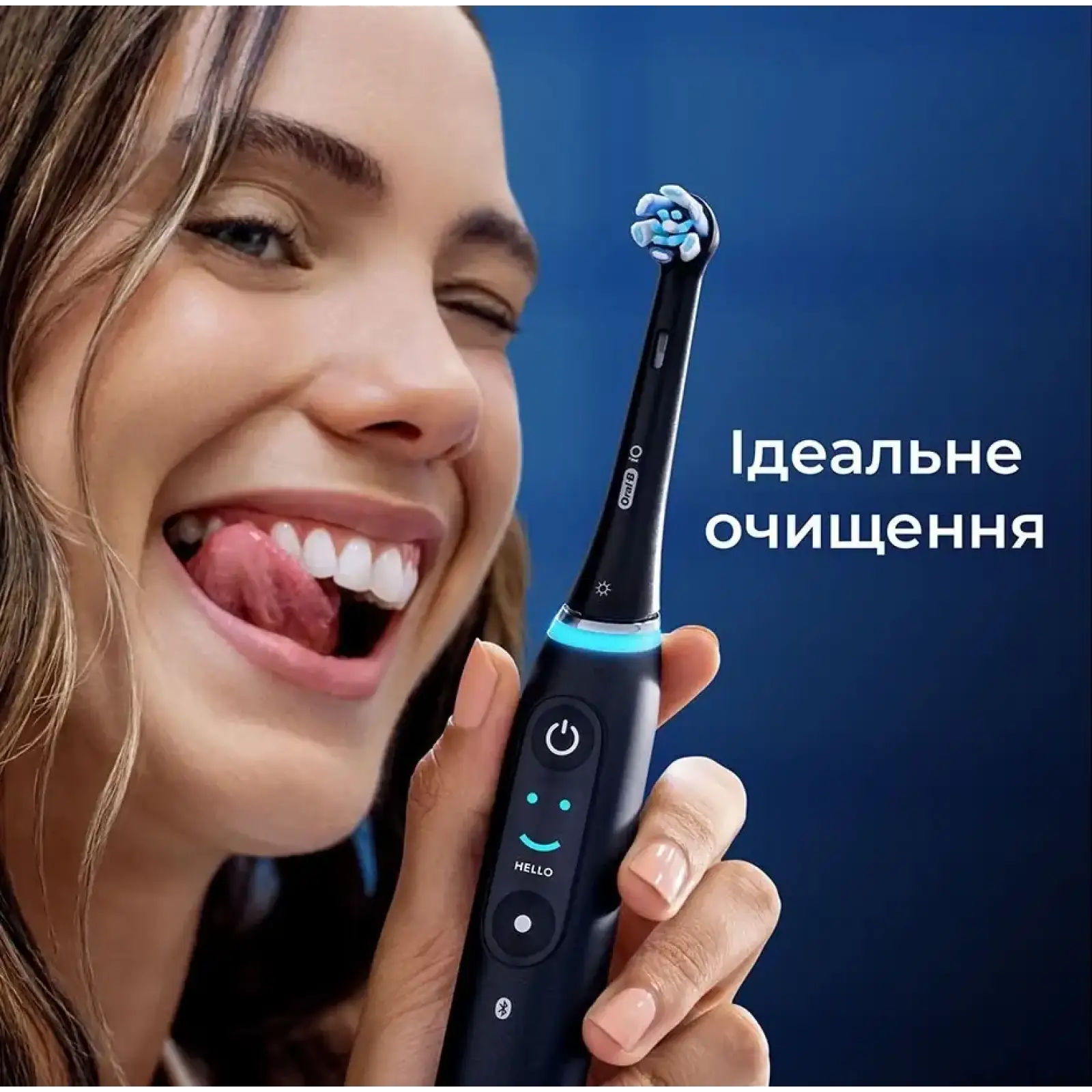 Насадка для зубної електрощітки Braun Oral-B iO RB CBF-4 Ultimate Clean Black (4 шт) UA
