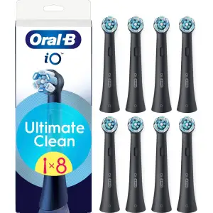 Насадка для зубної електрощітки Braun Oral-B iO RB CBF-8 Ultimate Clean Black (8 шт) UA