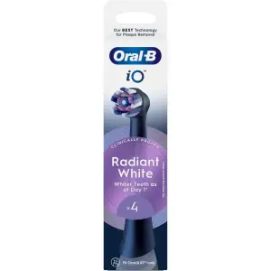 Насадка для зубної електрощітки Braun Oral-B iO RB WB Radiant White Black (4 шт) UA