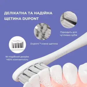 Розумна зубна електрощітка Oclean Endurance Color Edition Purple (6970810552454) UA
