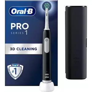 Зубна електрощітка Braun Oral-B Pro1 D305.513.3X CrossAction Black UA