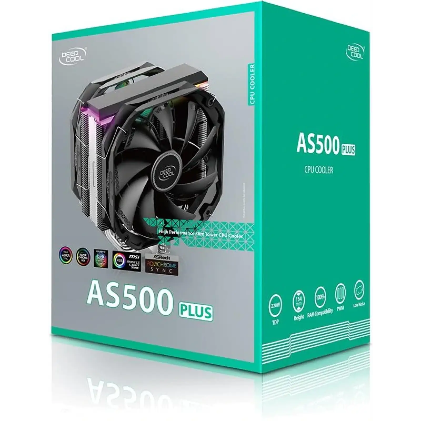 Кулер процесорний DeepCool AS500 Plus (R-AS500-BKNLMP-G) UA