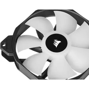 Вентилятор Corsair iCUE SP120 RGB Elite Performance (CO-9050108-WW), 120x120x25мм, 4-pin PWM, чорний UA
