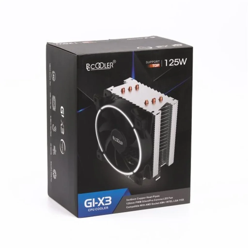 Кулер процесорний PCCooler GI-X3 White UA