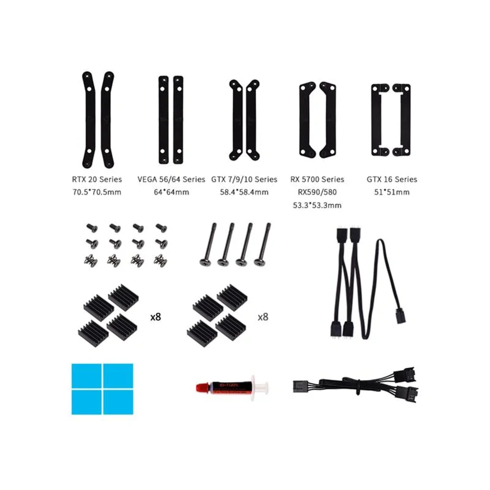 Система водяного охолодження для відеокарти ID-Cooling Iceflow 240 VGA UA