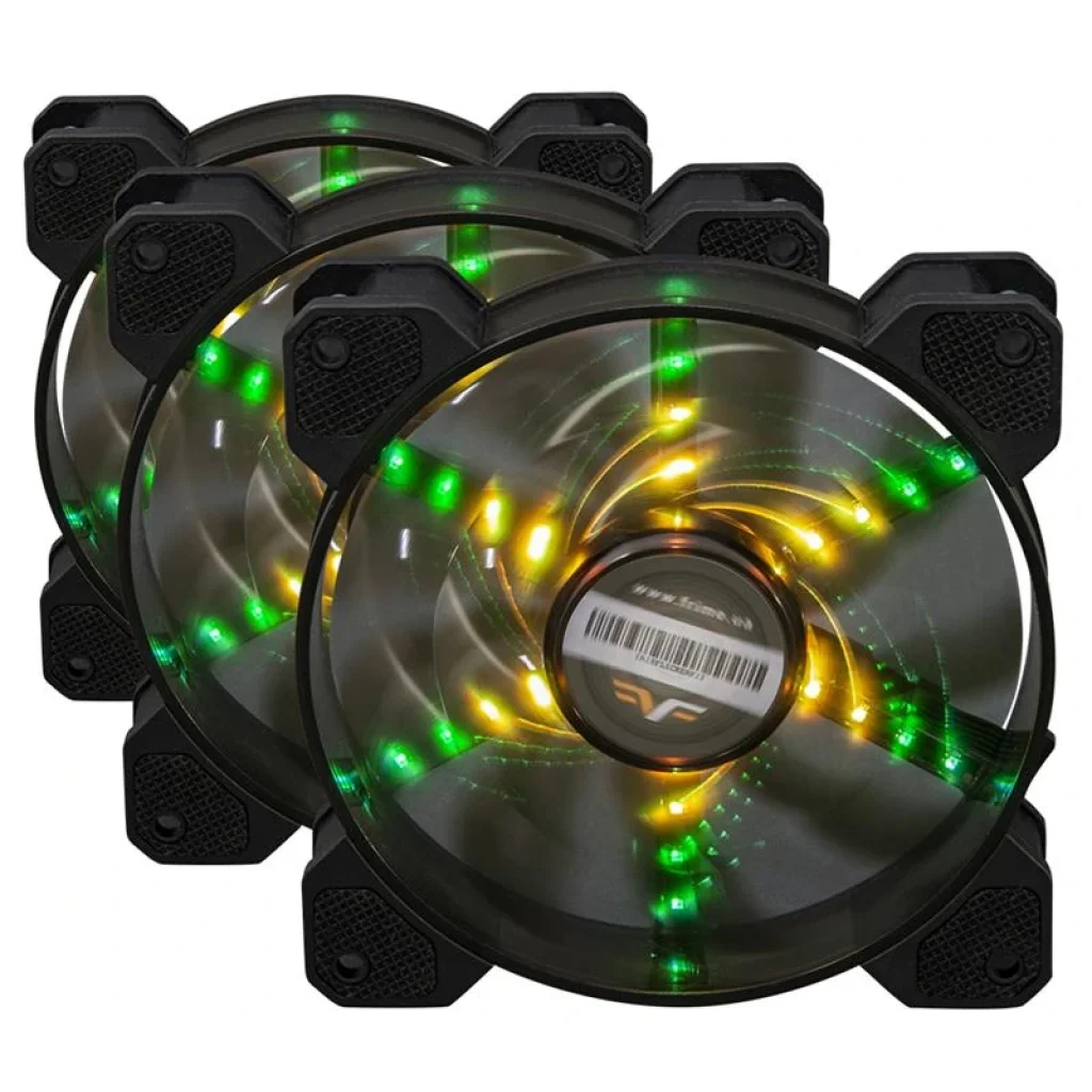 Набор Frime RGB-вентиляторов + Fun hub + ДУ Frime Iris Flicker KIT (IRISFLICKERKIT), 120х120х25, 6-pin UA