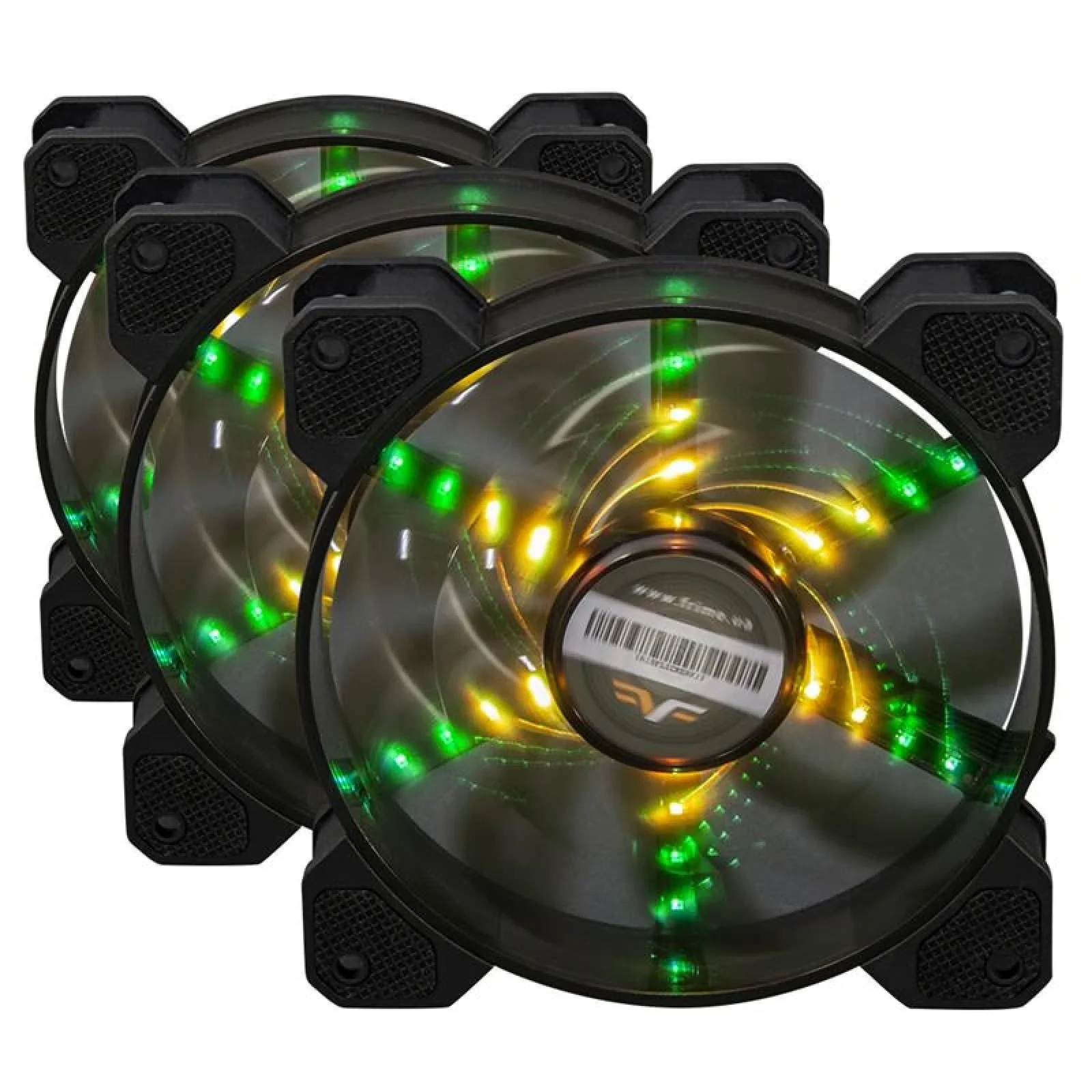 Набір Frime RGB-вентиляторів + Fun hub + ДУ Frime Iris Flicker KIT (IRISFLICKERKIT), 120х120х25, 6-pin UA
