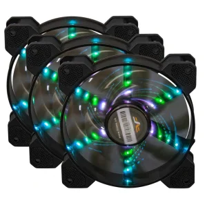 Набор Frime RGB-вентиляторов + Fun hub + ДУ Frime Iris Flicker KIT (IRISFLICKERKIT), 120х120х25, 6-pin UA