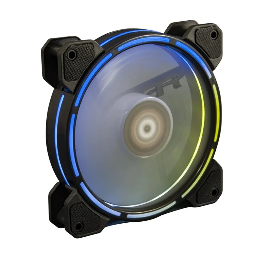 Вентилятор Frime Iris LED Fan Think Ring RGB HUB (FLF-HB120TRRGBHUB16), 120х120х25 мм, 6-pin, Black UA