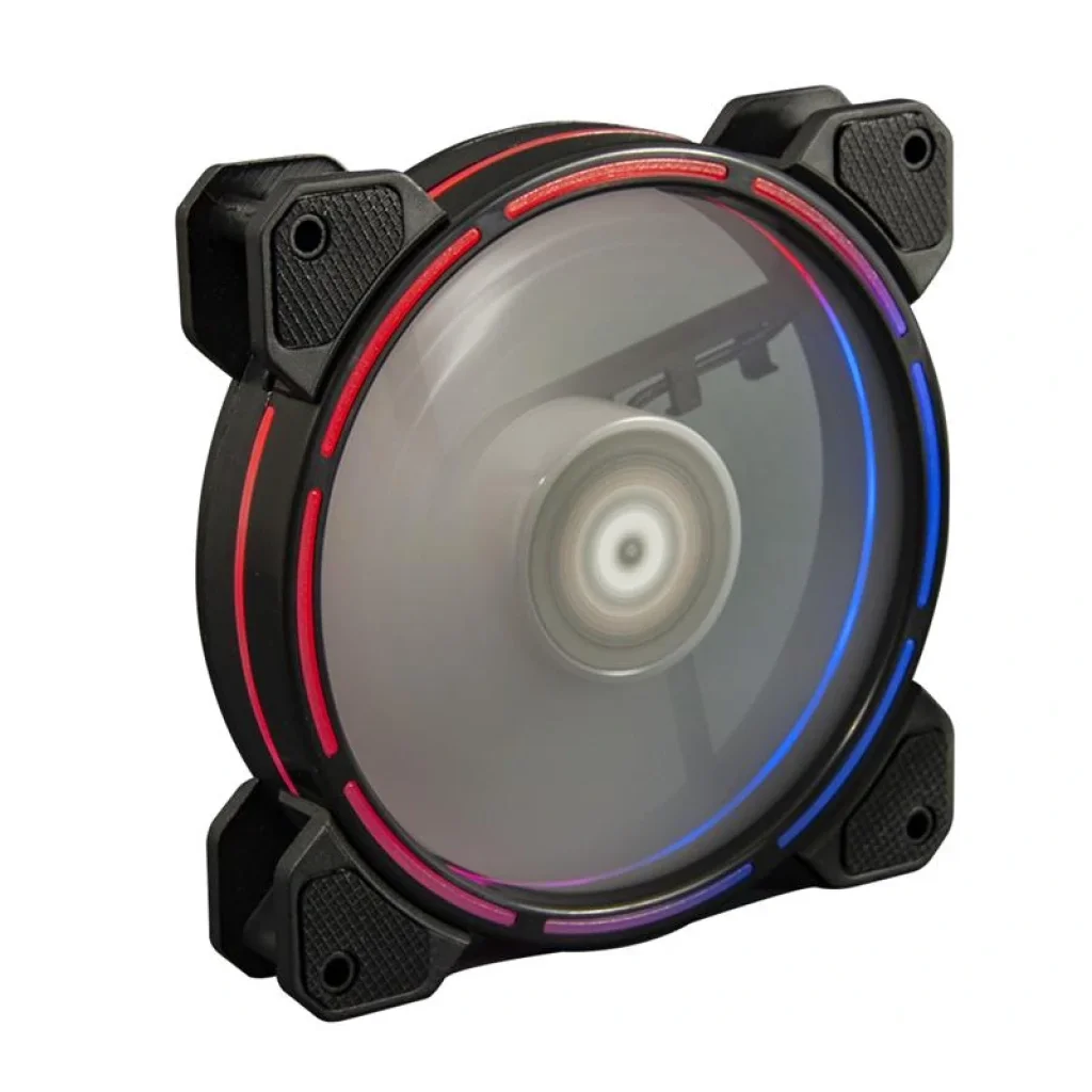 Вентилятор Frime Iris LED Fan Think Ring RGB HUB (FLF-HB120TRRGBHUB16), 120х120х25 мм, 6-pin, Black UA