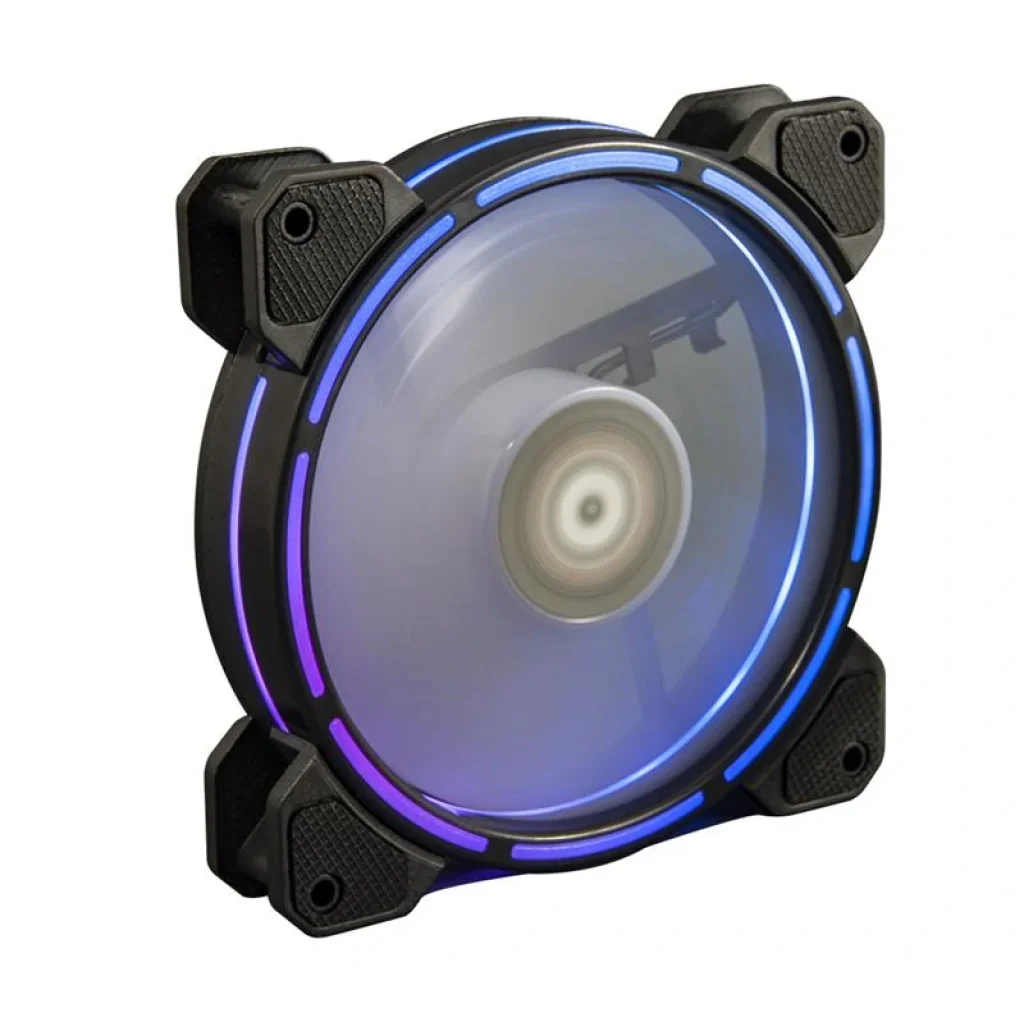 Вентилятор Frime Iris LED Fan Think Ring RGB HUB (FLF-HB120TRRGBHUB16), 120х120х25 мм, 6-pin, Black UA