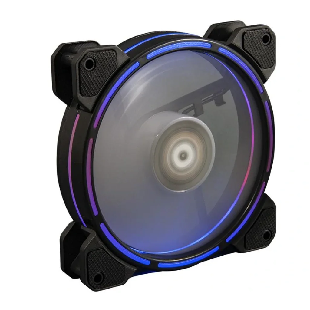 Вентилятор Frime Iris LED Fan Think Ring RGB HUB (FLF-HB120TRRGBHUB16), 120х120х25 мм, 6-pin, Black UA