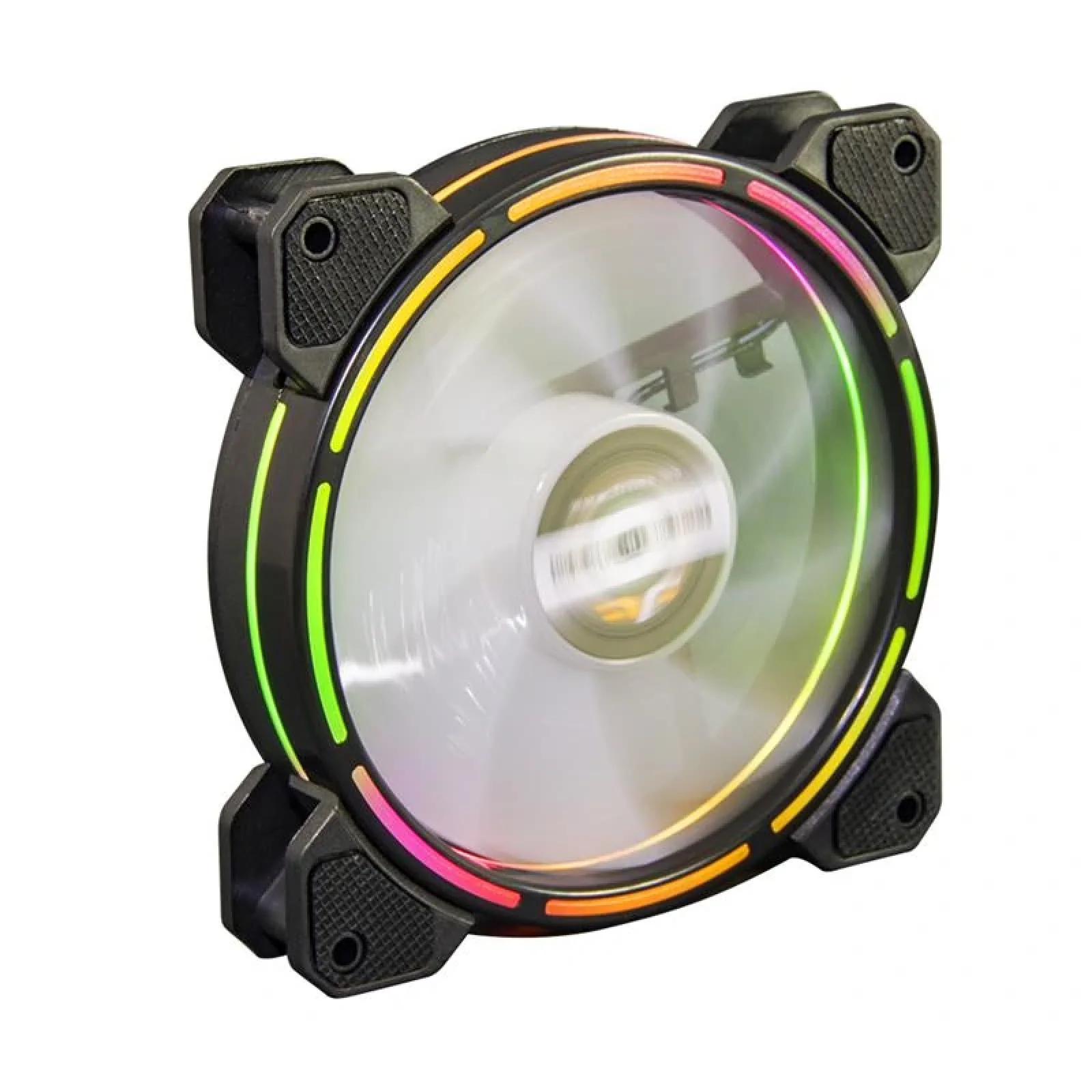 Вентилятор Frime Iris LED Fan Think Ring RGB HUB (FLF-HB120TRRGBHUB16), 120х120х25 мм, 6-pin, Black UA