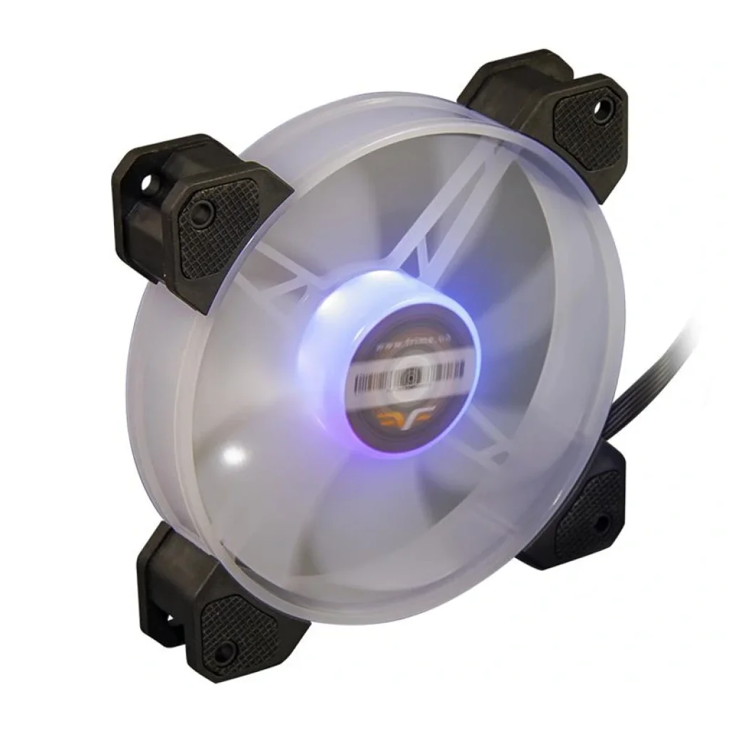 Вентилятор Frime Iris LED Fan Mid RGB HUB (FLF-HB120MRGBHUB8), 120х120х25 мм, 6-pin, Black UA