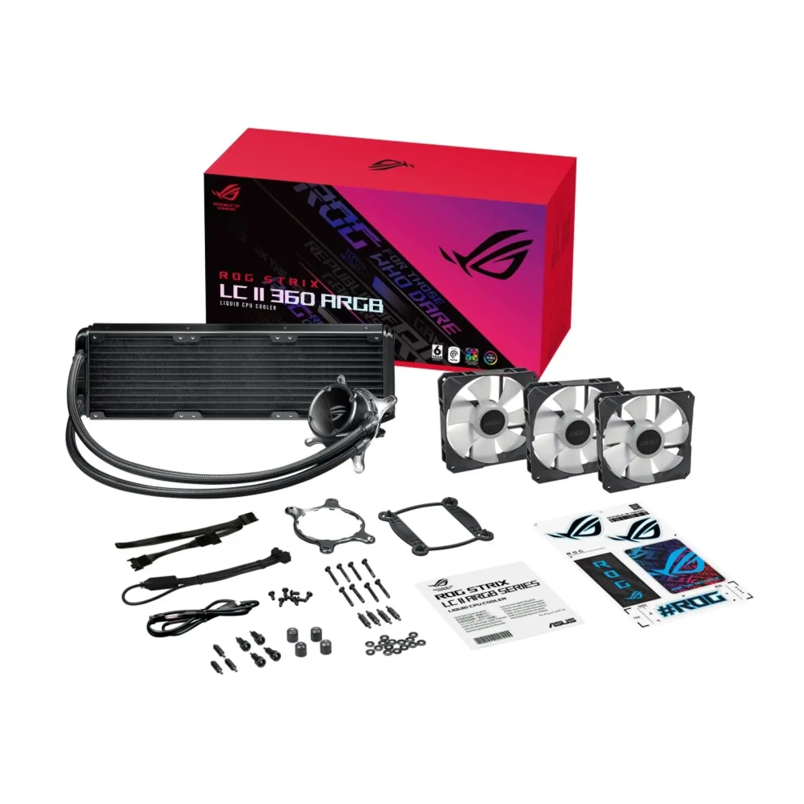 Система водяного охолодження Asus ROG Strix LC II 360 ARGB (90RC00F1-M0UAY4) UA