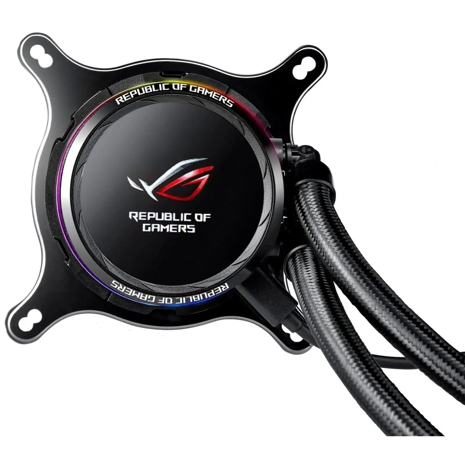 Система водяного охолодження Asus ROG Ryuo 1x120mm Aura OLED (90RC0010-M0UAY0) UA