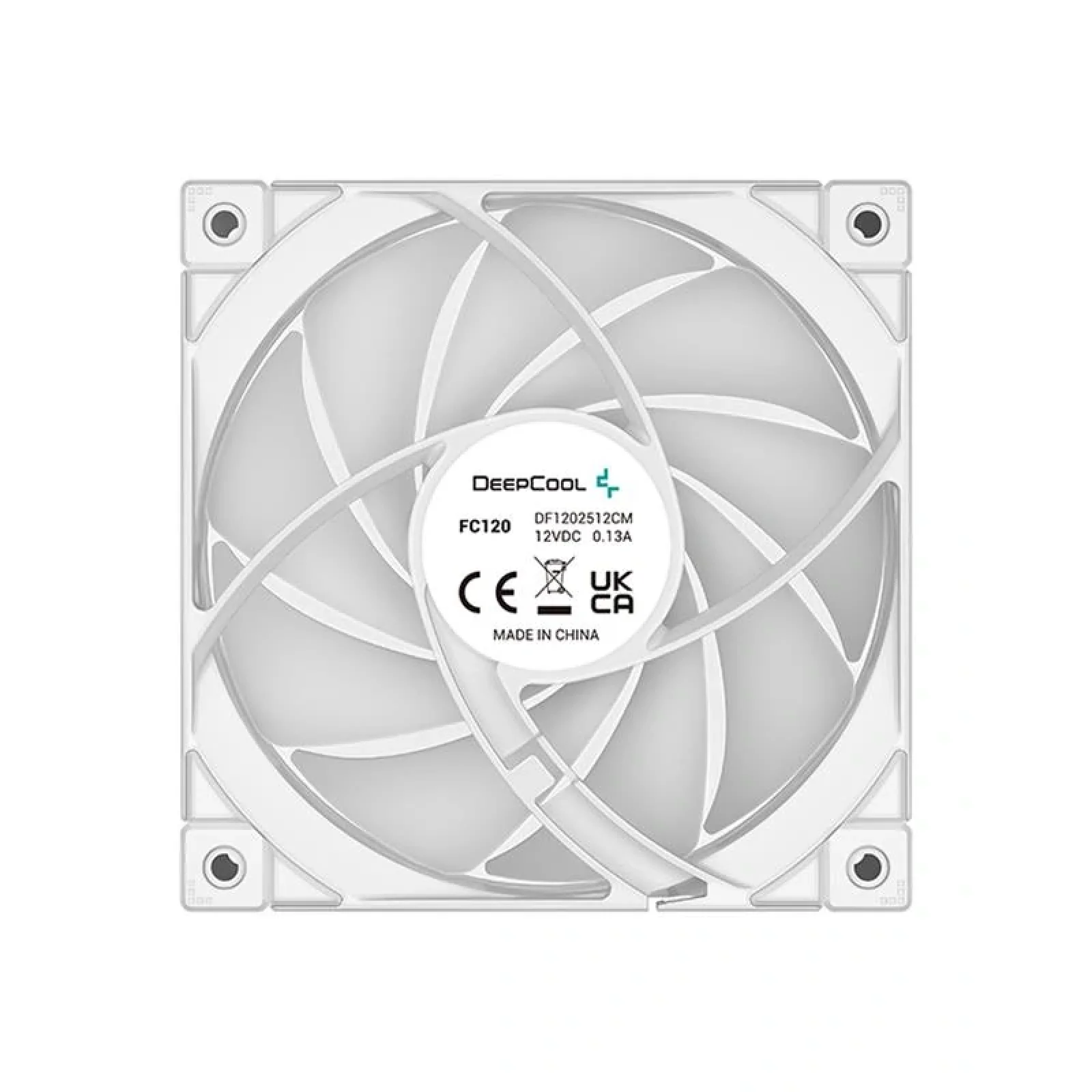 Вентилятор DeepCool FC120 3 IN 1 White, 120x120x25мм, 4pin, білий, R-FC120-WHAMN3-G-1 UA