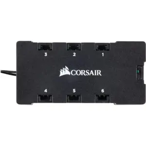 Вентилятор Corsair LL120 RGB 3 Fan Pack (CO-9050072-WW), 120x120x25мм, 4-pin, чорний UA