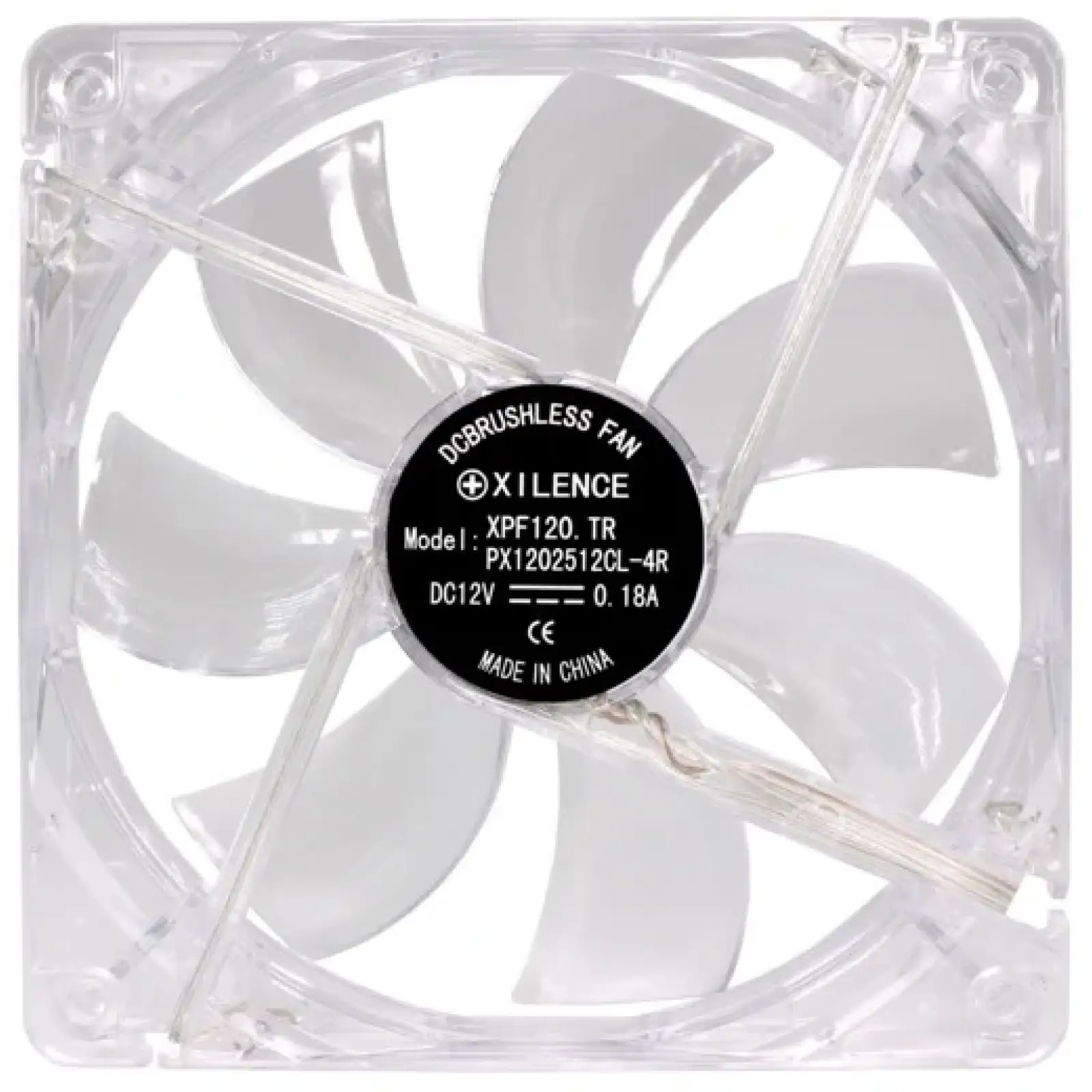 Вентилятор Xilence XPF120.TR (XF046), 120х120х25мм, 3-pin+4-pin, White UA
