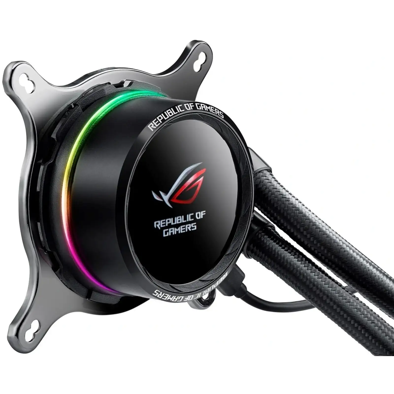 Система водяного охолодження Asus ROG Ryuo 2x120mm Aura OLED (90RC0040-M0UAY0) UA