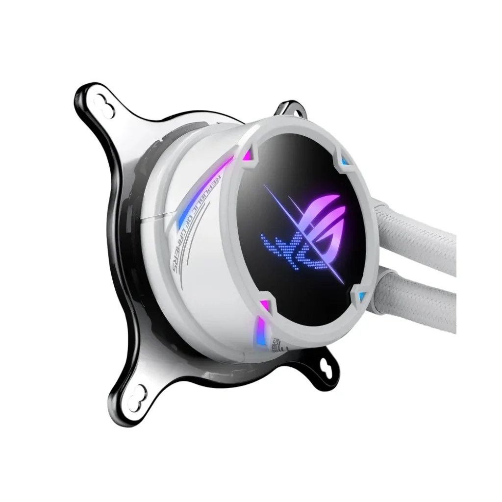 Система водяного охолодження Asus ROG Strix LC II 240 ARGB White Edition (90RC00E2-M0UAY4) UA