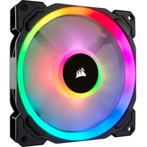 Вентилятор Corsair LL140 RGB Twin Pack (CO-9050074-WW), 140x140x25мм, 4-pin, чорний UA