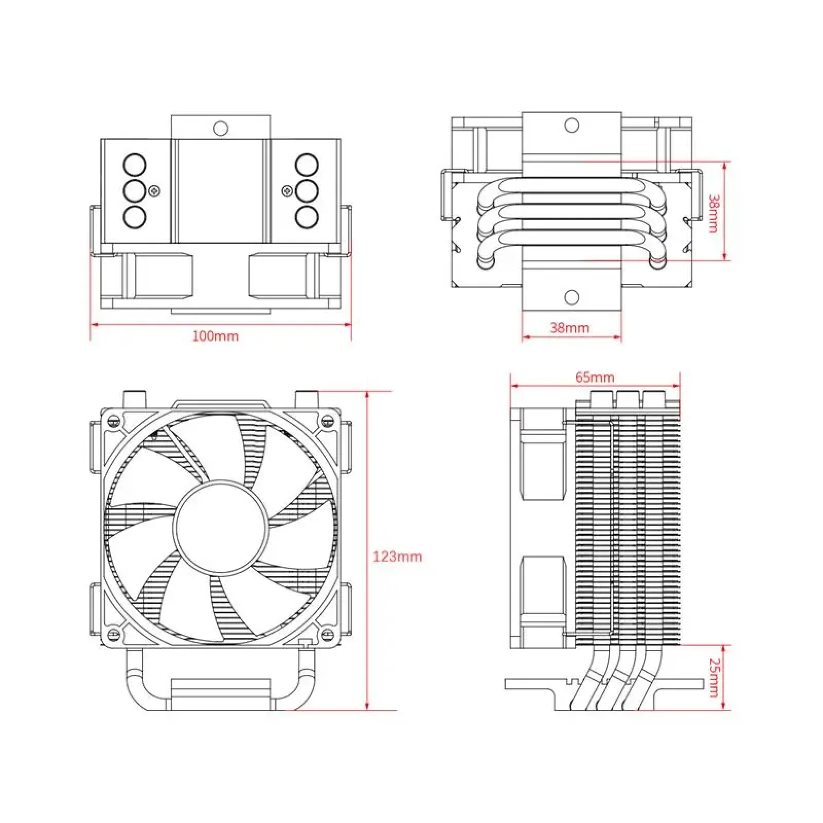 Кулер процессорный ID-Cooling SE-903-XT UA