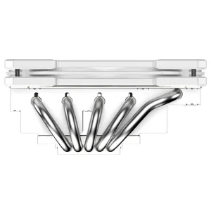 Кулер процессорный ID-Cooling IS-55 ARGB White UA