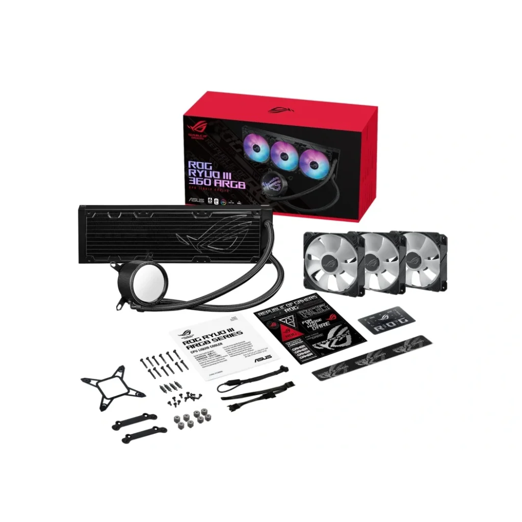 Система водяного охлаждения Asus ROG Ryuo III 360 ARGB (90RC00I1-M0UAY0) UA