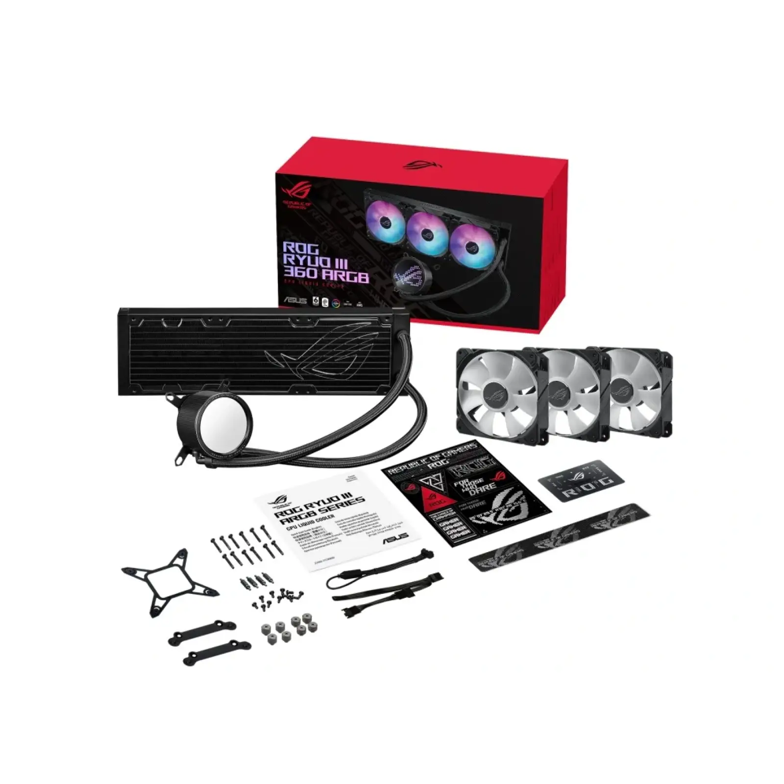 Система водяного охолодження Asus ROG Ryuo III 360 ARGB (90RC00I1-M0UAY0) UA