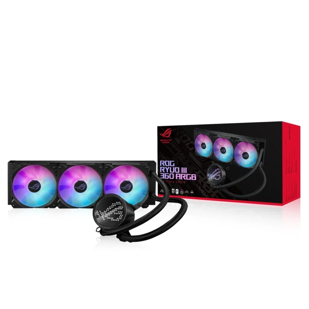 Система водяного охлаждения Asus ROG Ryuo III 360 ARGB (90RC00I1-M0UAY0) UA
