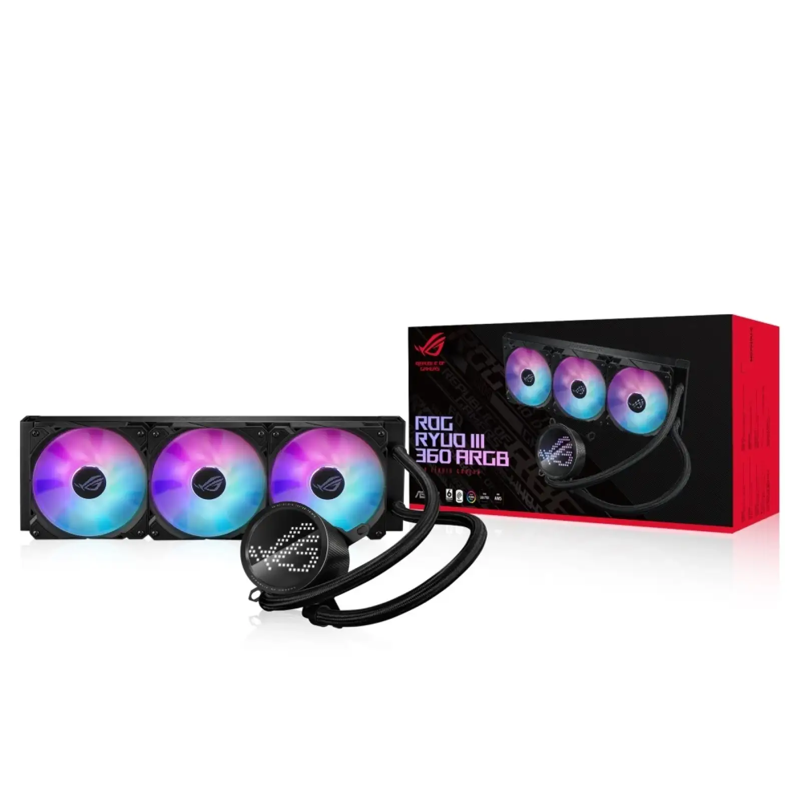 Система водяного охолодження Asus ROG Ryuo III 360 ARGB (90RC00I1-M0UAY0) UA