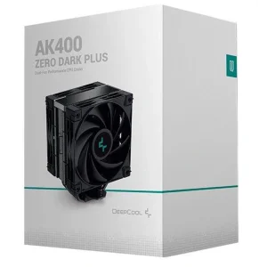 Кулер процесорний DeepCool AK400 Zero Dark Plus (R-AK400-BKNNMD-G-1) UA