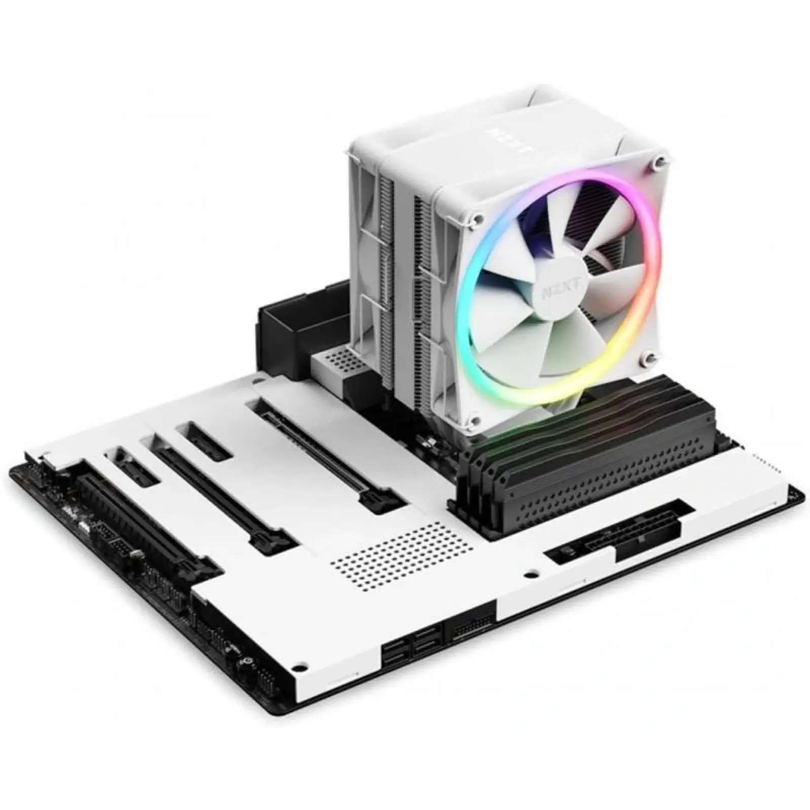 Кулер процесорний NZXT T120 RGB White (RC-TR120-W1) UA