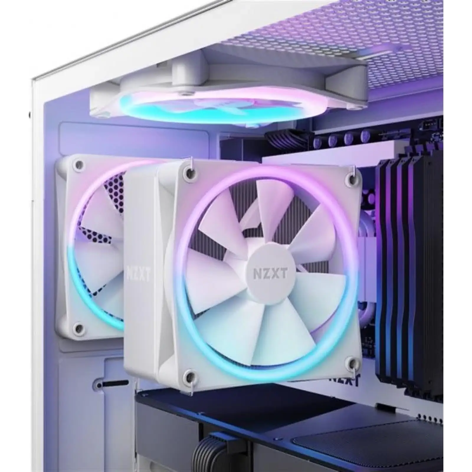 Кулер процесорний NZXT T120 RGB White (RC-TR120-W1) UA