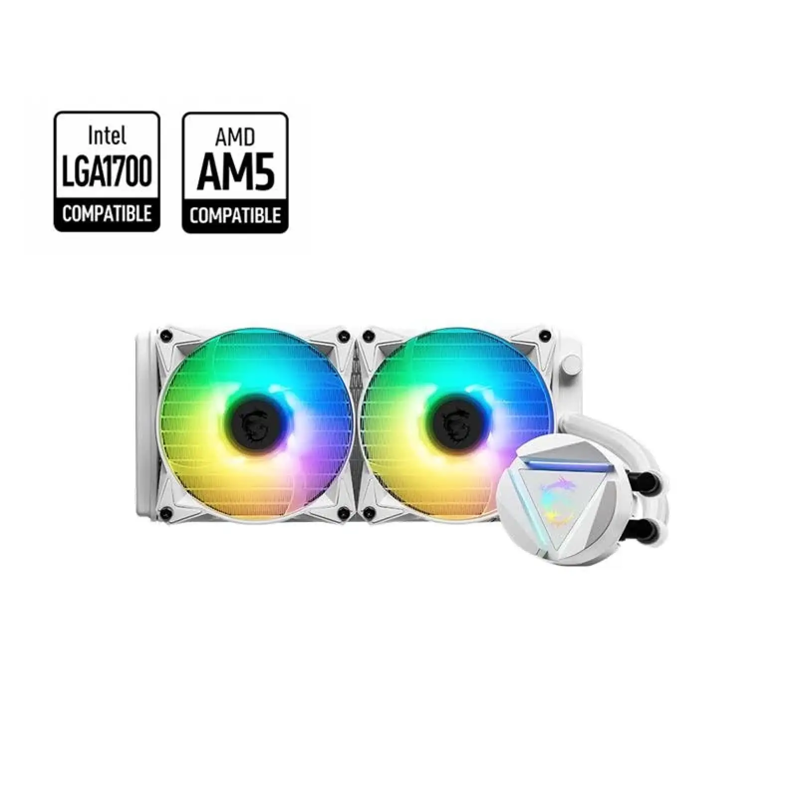 Система водяного охлаждения MSI MAG CoreLiquid 240R V2 White UA