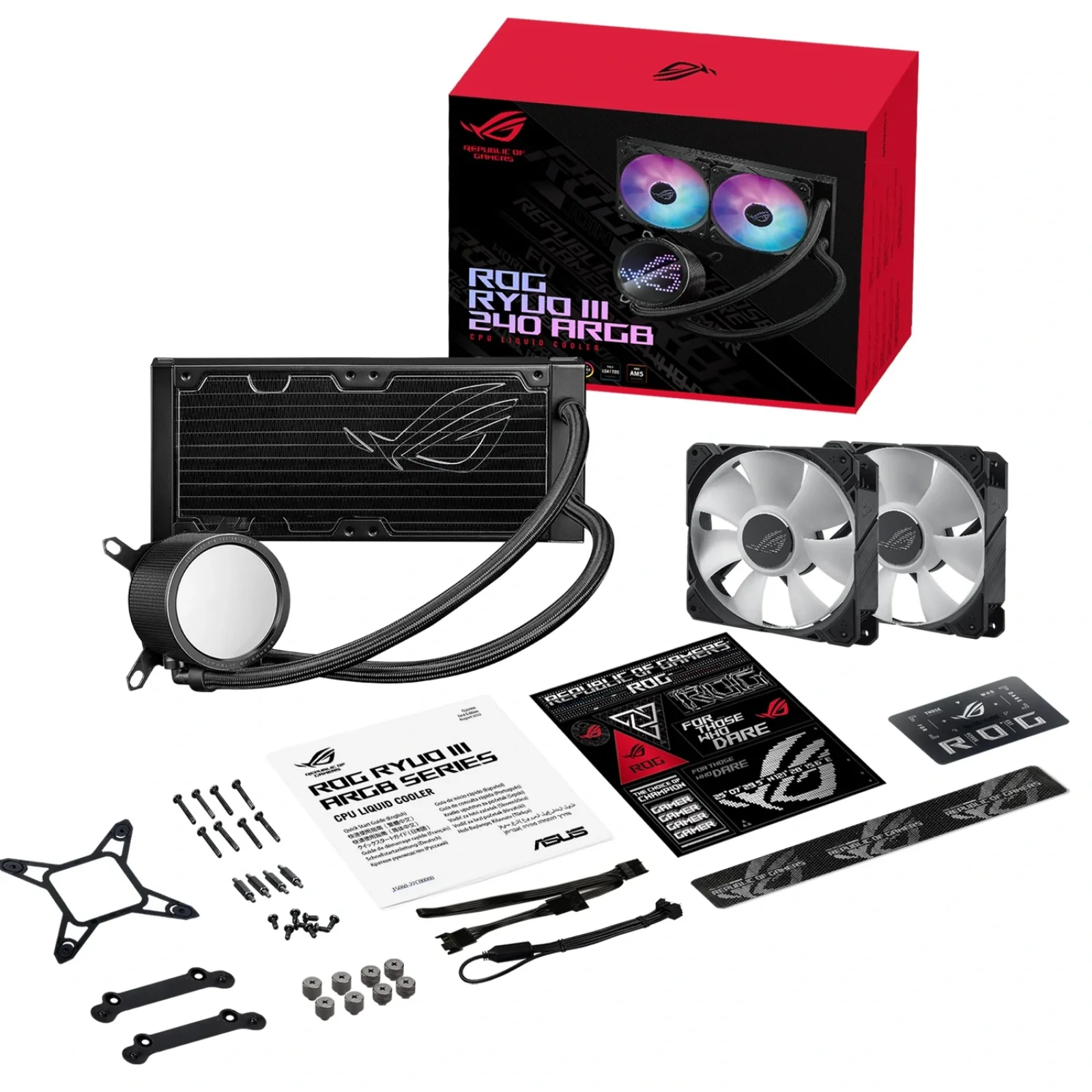 Система водяного охлаждения Asus ROG Ryuo III 240 ARGB (90RC00J1-M0UAY0) UA