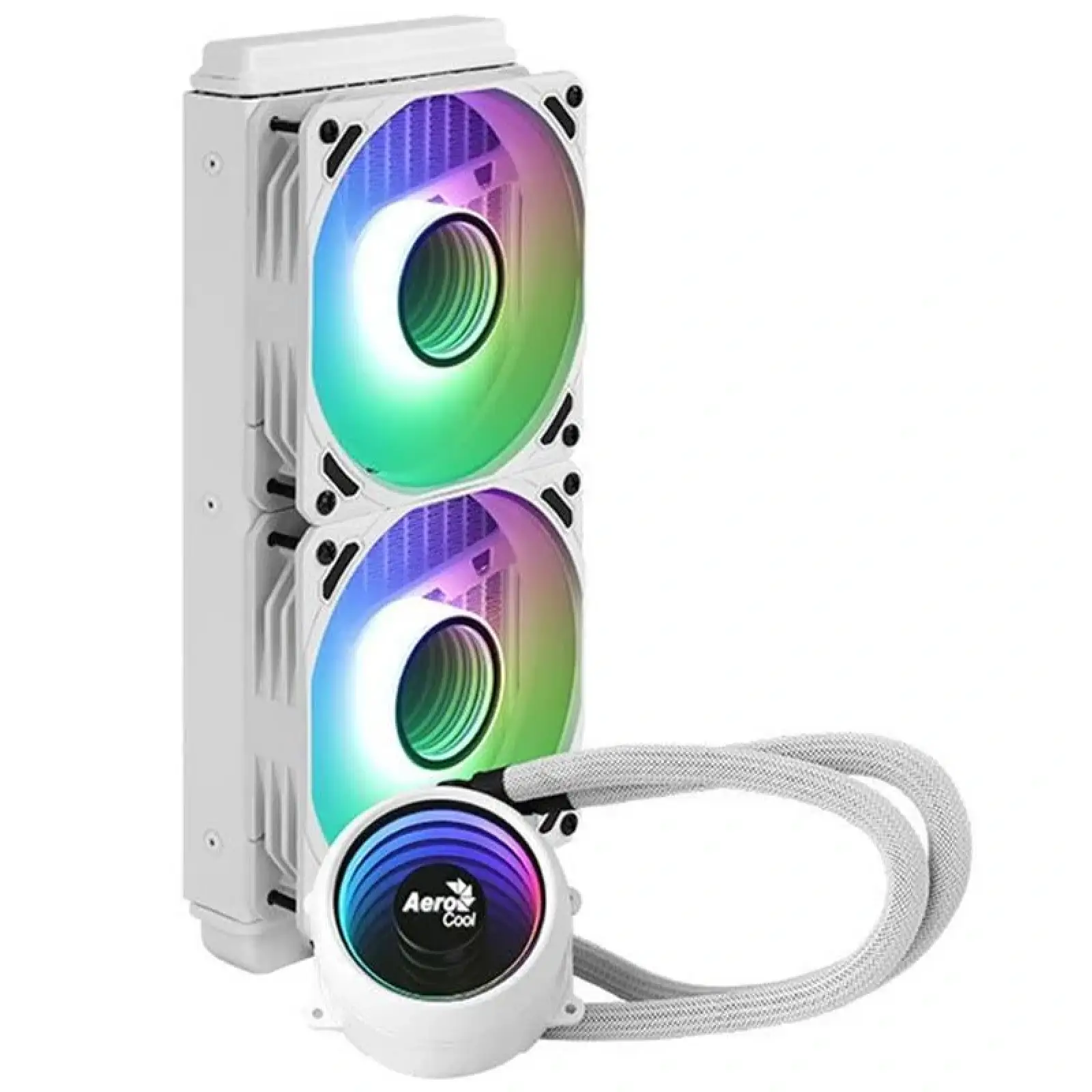 Система водяного охолодження AeroCool Mirage L240 WH (ACLA-MR24127.73) UA