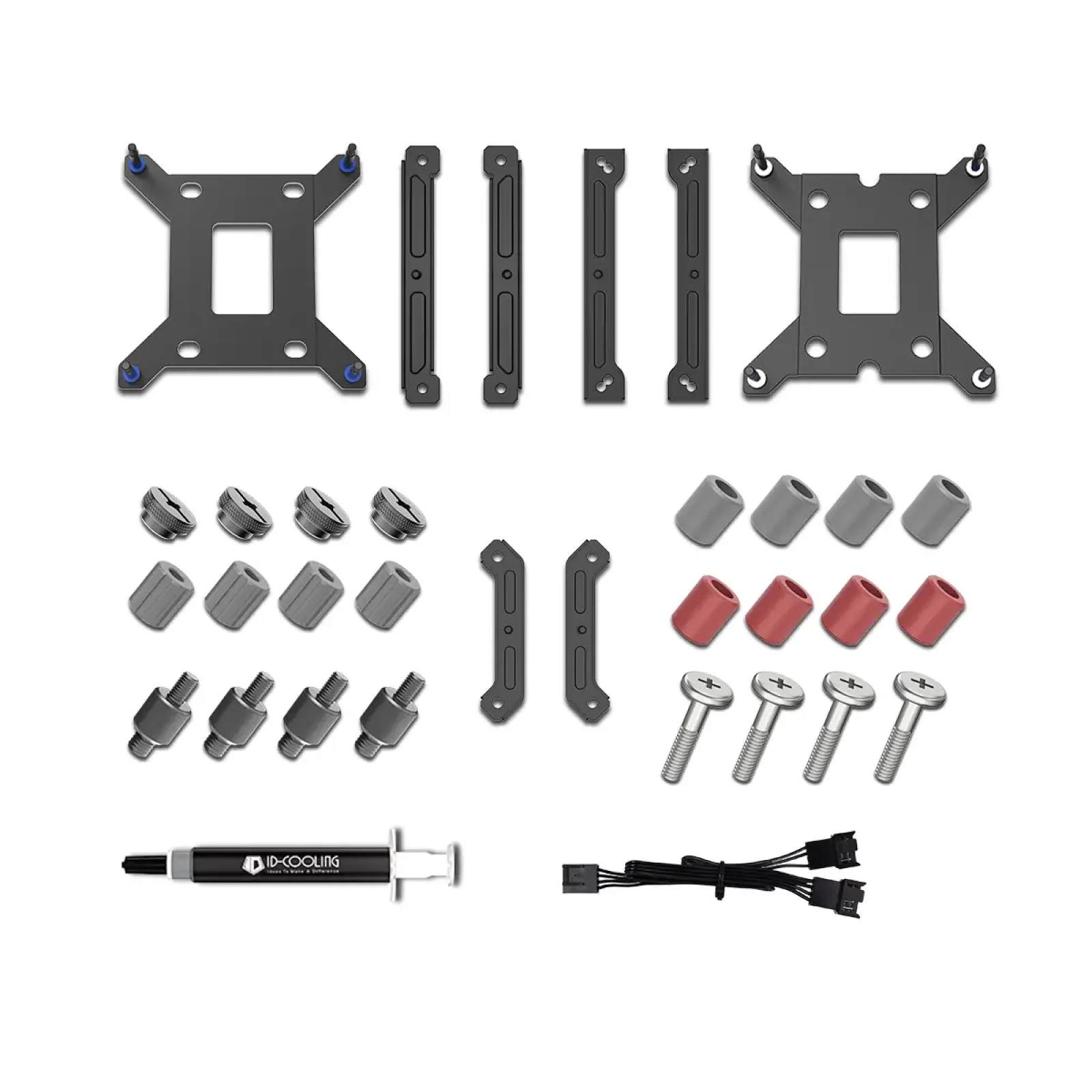 Система водяного охлаждения ID-Cooling Dashflow 240 Basic White, Intel: LGA2066/2011/1700/1200/1151/1150/1155/1156, AMD: AM5/AM4, 276х120х27 мм UA