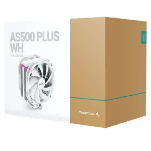 Кулер процесорний DeepCool AS500 Plus WH (R-AS500-WHNLMP-G) UA