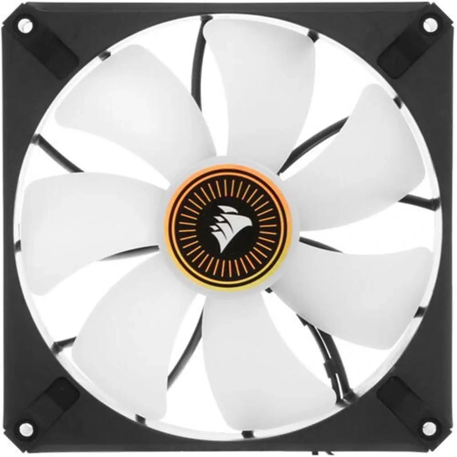 Вентилятор Corsair iCUE ML140 RGB Elite Premium Dual Pack (CO-9050115-WW), 140x140x25мм, 4-pin PWM, чорний UA