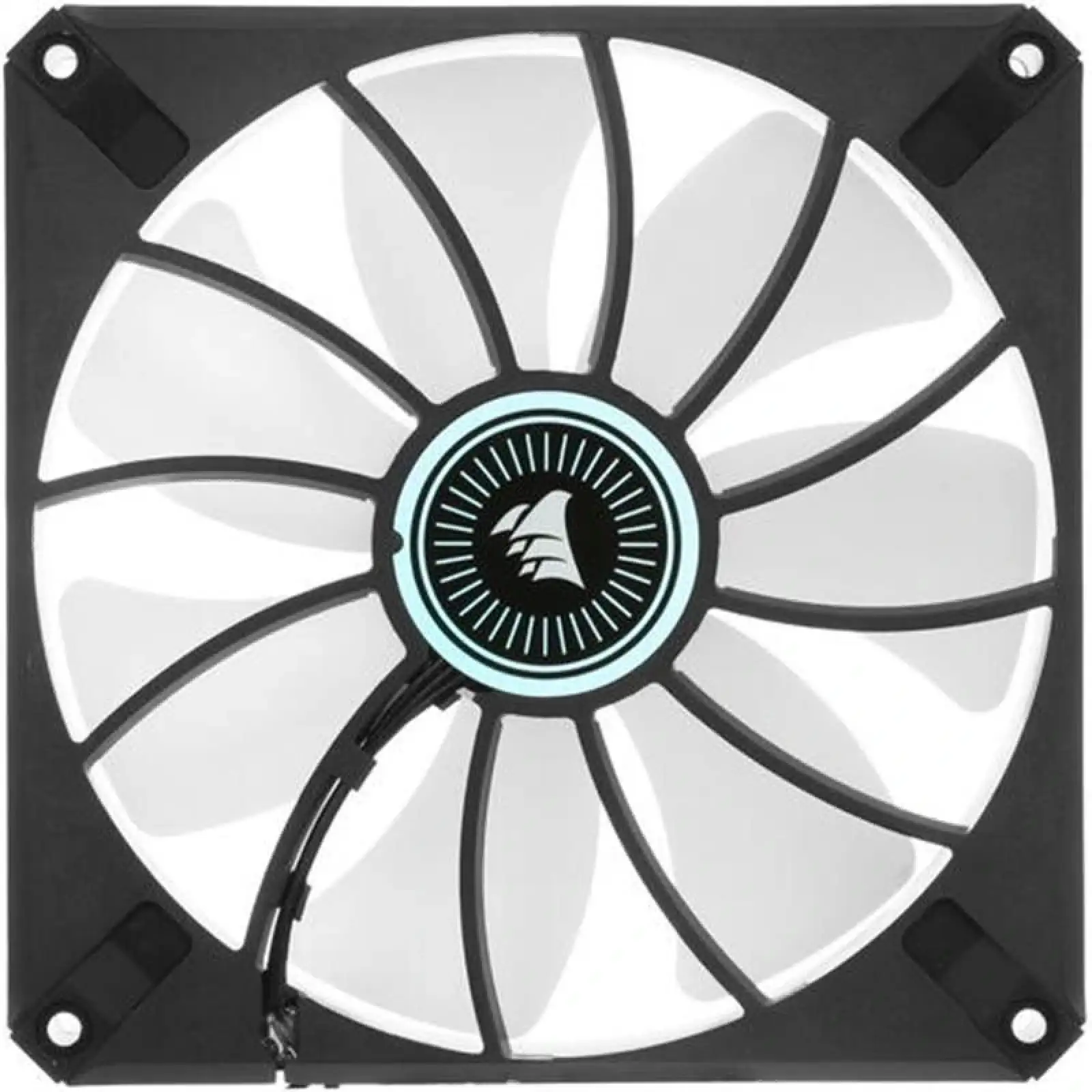 Вентилятор Corsair iCUE ML140 RGB Elite Premium Dual Pack (CO-9050115-WW), 140x140x25мм, 4-pin PWM, чорний UA