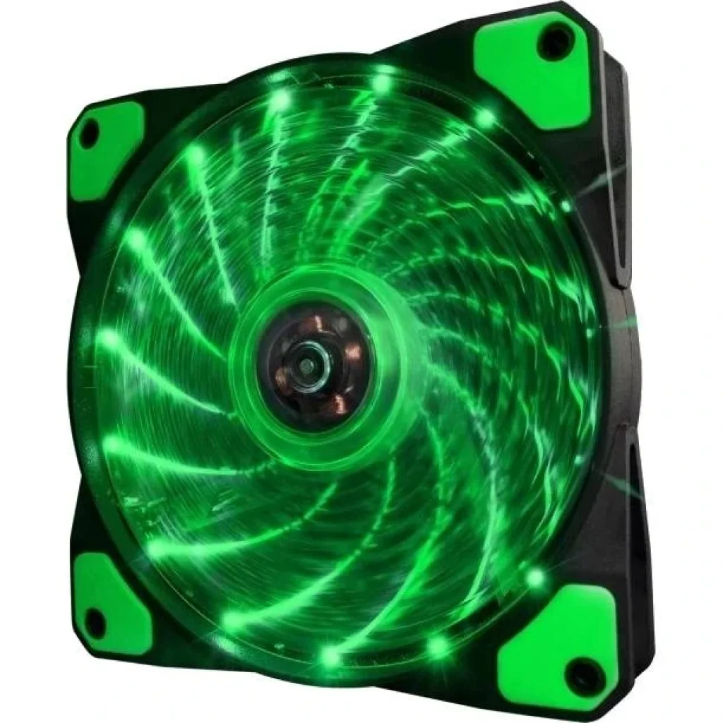 Вентилятор Frime Iris LED Fan 15LED Green (FLF-HB120G15) UA