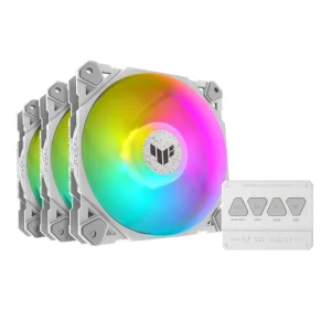 Вентилятор Asus TUF Gaming TF120 ARGB 3IN1 White (90DA0033-B09030) UA