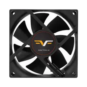 Вентилятор Frime (FF80252BB20) 80x80x25мм, 2Ball Bearing, Black UA
