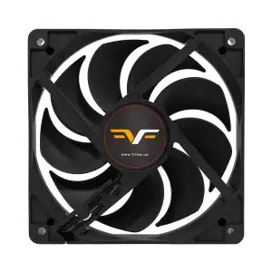 Вентилятор Frime (FF12025BB20) 120x120x25мм, 2Ball Bearing, Black UA