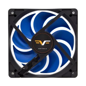 Вентилятор Frime (FBF120HB20PWM) 120x120x25мм, PWM Black/Blue UA